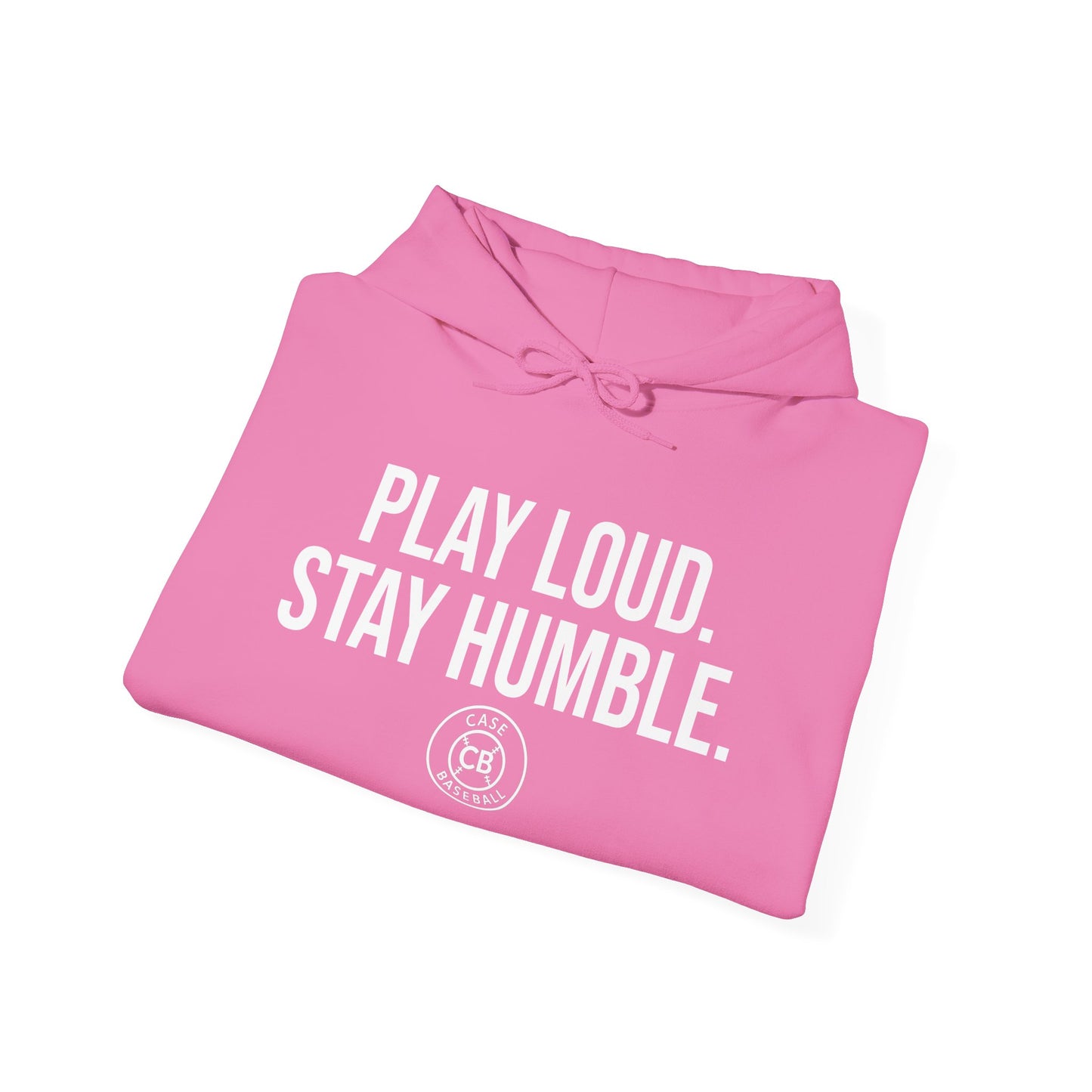 Play Loud. Stay Humble. Unisex Heavy Blend™ Hooded Sweatshirt