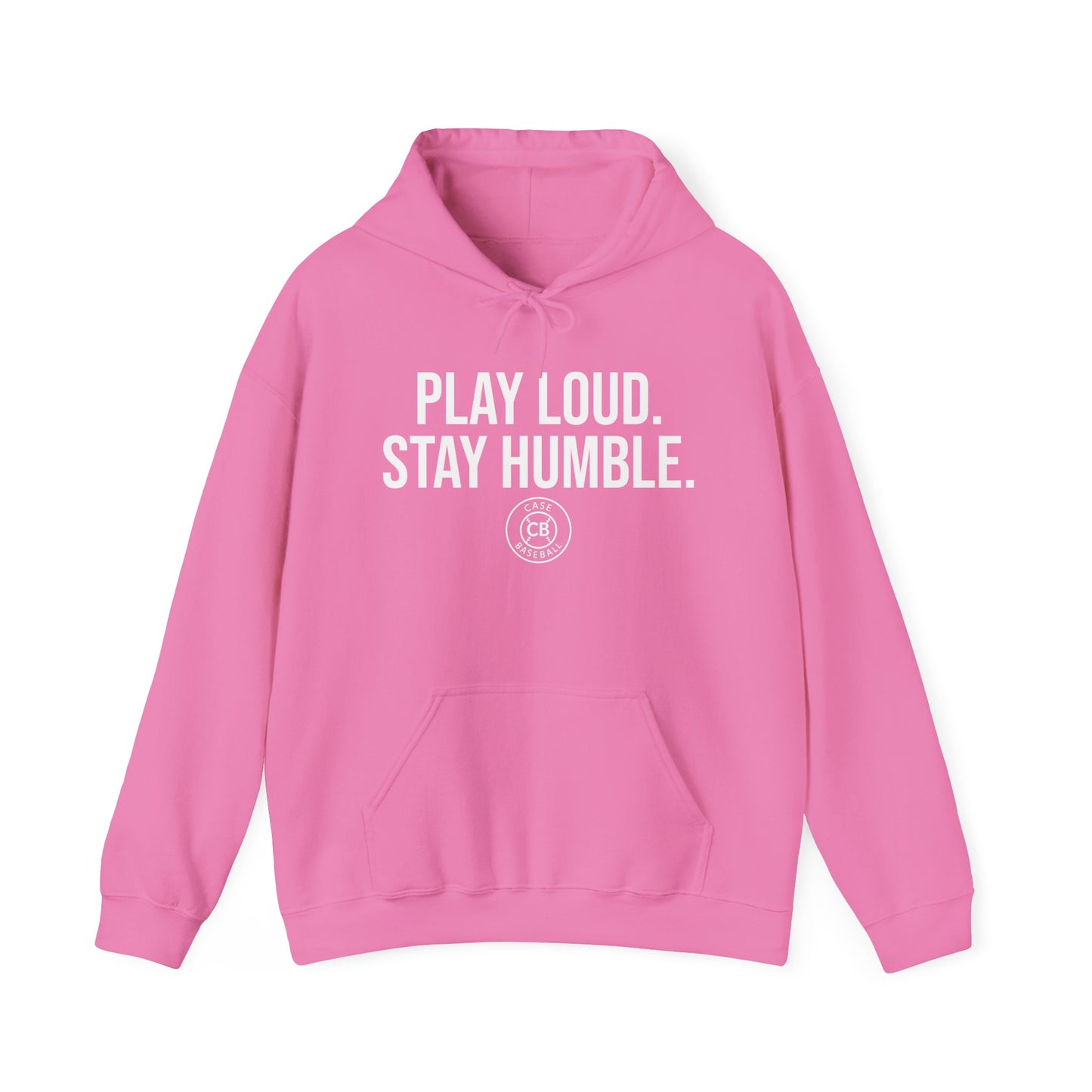 Play Loud. Stay Humble. Unisex Heavy Blend™ Hooded Sweatshirt