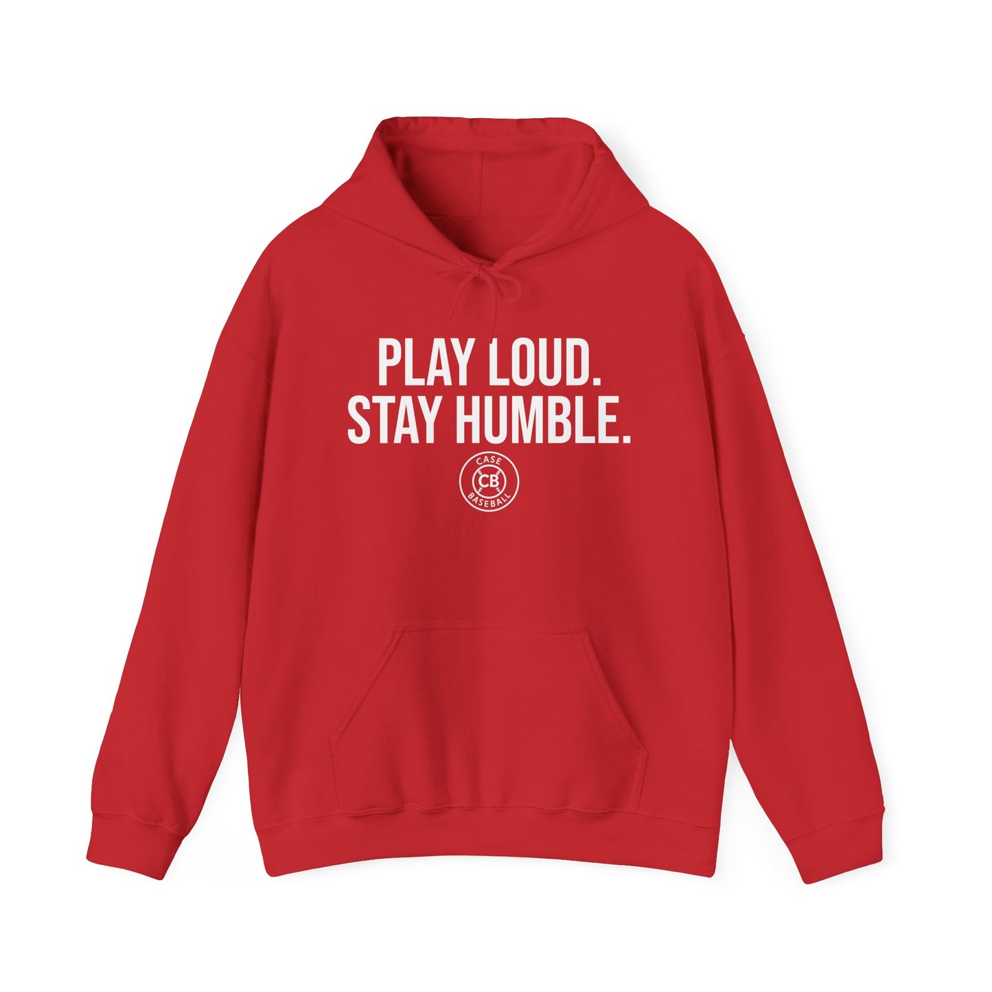 Play Loud. Stay Humble. Unisex Heavy Blend™ Hooded Sweatshirt
